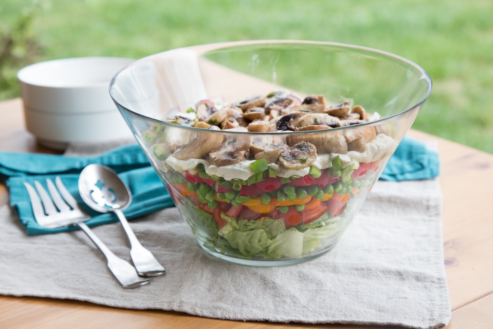 Salad with Mushrooms